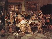 The Bean Feast Jan Steen